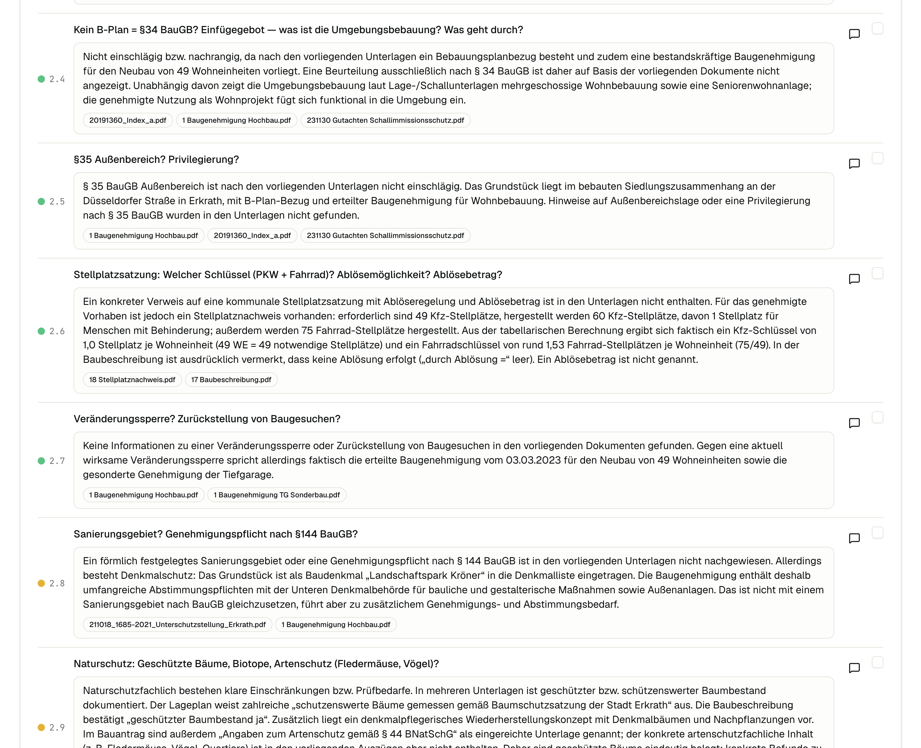 Automatisierte Due Diligence
